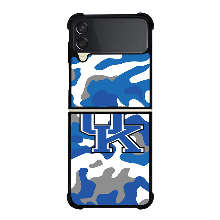 UNIVERSITY OF KENTUCKY CAMO Samsung Galaxy Z Flip 3 Case Cover UNIVERSITY OF KENTUCKY CAMO Samsung Galaxy Z Flip 3 Case Cover
