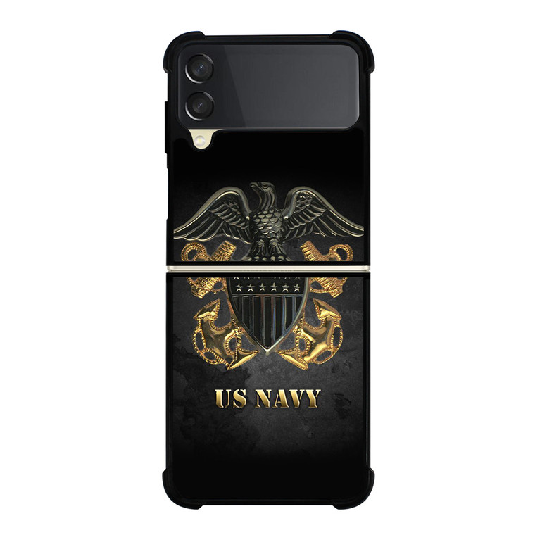 US NAVY EMBLEM Samsung Galaxy Z Flip 3 Case Cover US NAVY EMBLEM Samsung Galaxy Z Flip 3 Case Cover