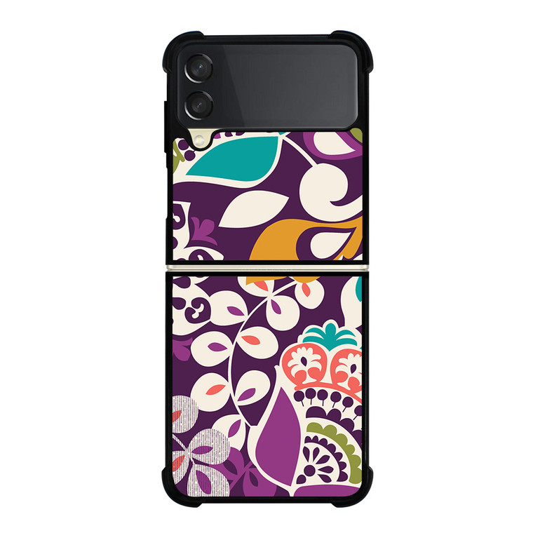 VERA BRADLEY 3 Samsung Galaxy Z Flip 3 Case Cover VERA BRADLEY 3 Samsung Galaxy Z Flip 3 Case Cover