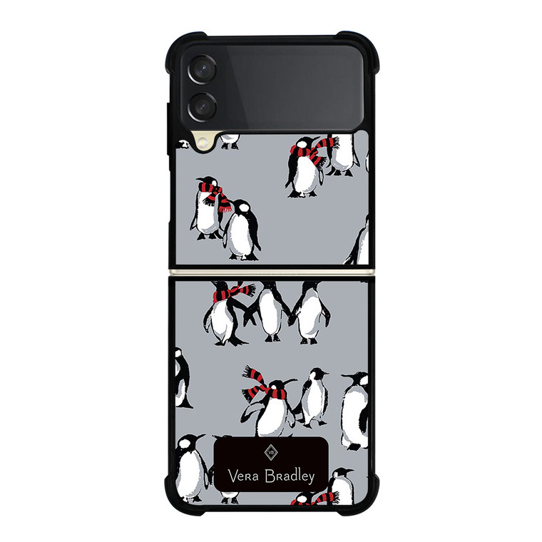 VERA BRADLEY PLAYFUL PENGUINS Samsung Galaxy Z Flip 3 Case Cover