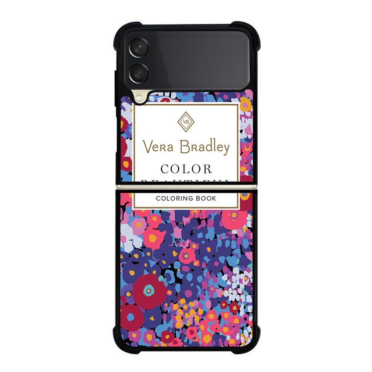 VERA BRADLEY VB COLOR BEAUTIFUL CB Samsung Galaxy Z Flip 3 Case Cover