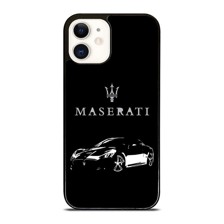 MASERATI LOGO ART iPhone 12 Case Cover