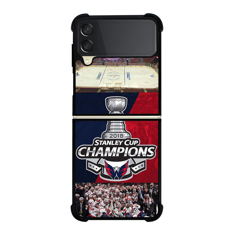 WASHINGTON CAPITALS CHAMPIONS Samsung Galaxy Z Flip 3 Case Cover