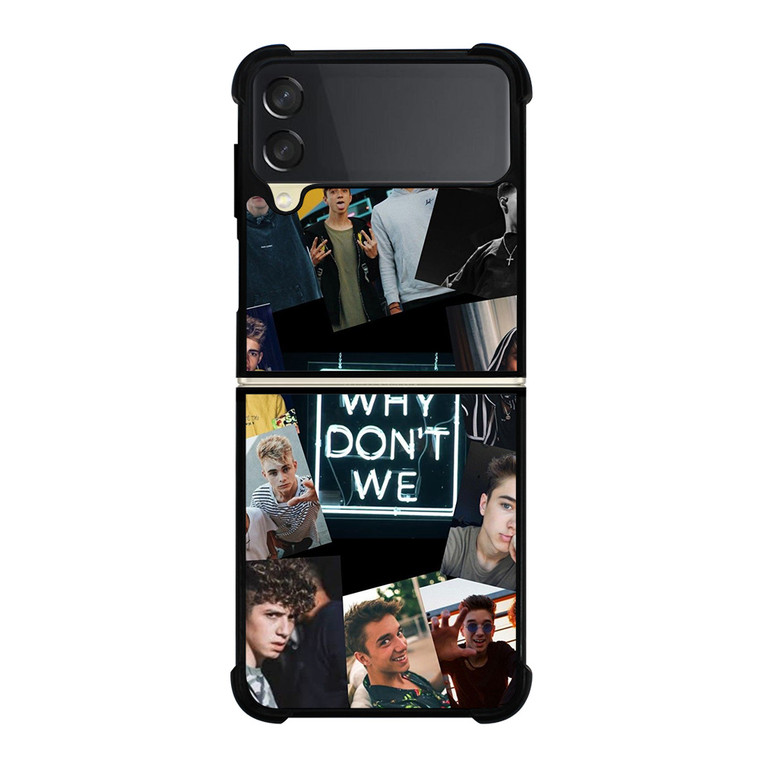 WHY DON'T WE COLLAGE 2 Samsung Galaxy Z Flip 3 Case Cover WHY DON'T WE COLLAGE 2 Samsung Galaxy Z Flip 3 Case Cover