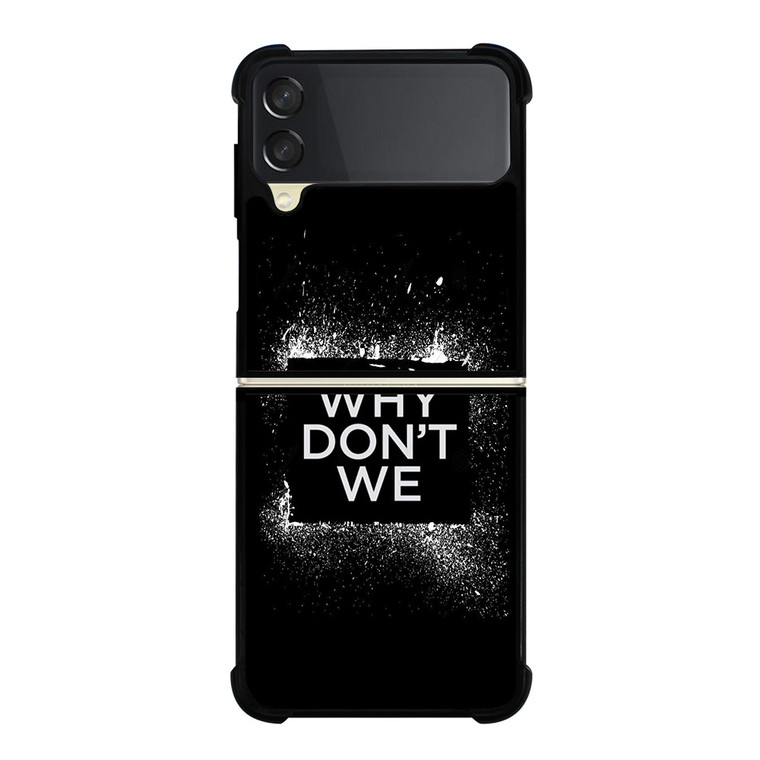 WHY DONT WE GROUP BAND LOGO Samsung Galaxy Z Flip 3 Case Cover WHY DONT WE GROUP BAND LOGO Samsung Galaxy Z Flip 3 Case Cover
