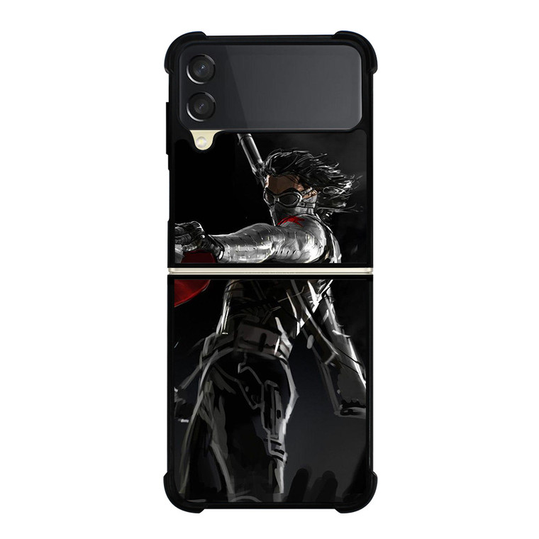 WINTER SOLDIER MARVEL Samsung Galaxy Z Flip 3 Case Cover