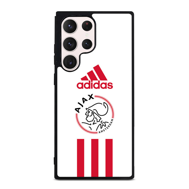 AJAX AMSTERDAM FC ADIDAS STRIPES Samsung Galaxy S23 Ultra Case Cover