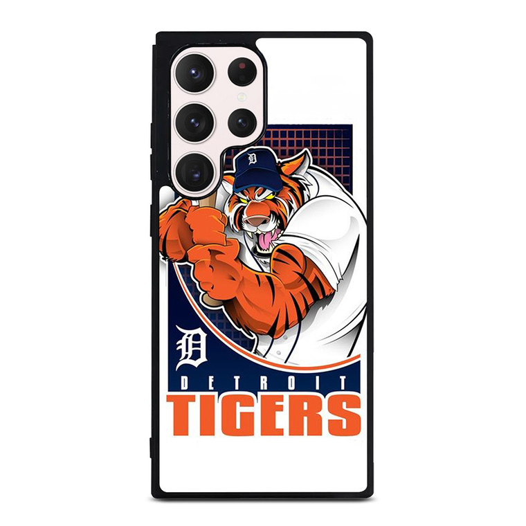 DETORIT TIGERS CLUB LOGO BASEBALL TEAM MLB ICON Samsung Galaxy S23 Ultra Case Cover