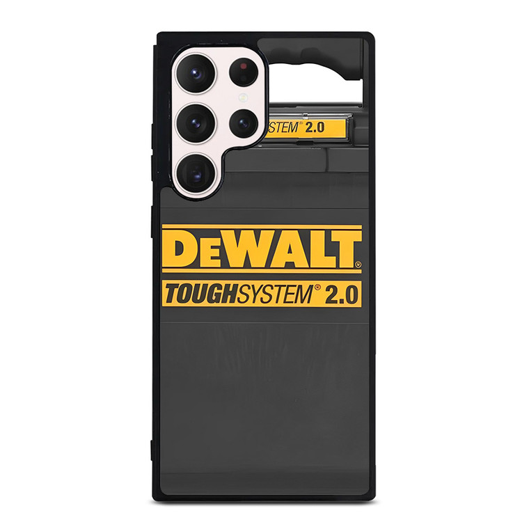 DEWALT LOGO TOUGH SYSTEM ICON Samsung Galaxy S23 Ultra Case Cover