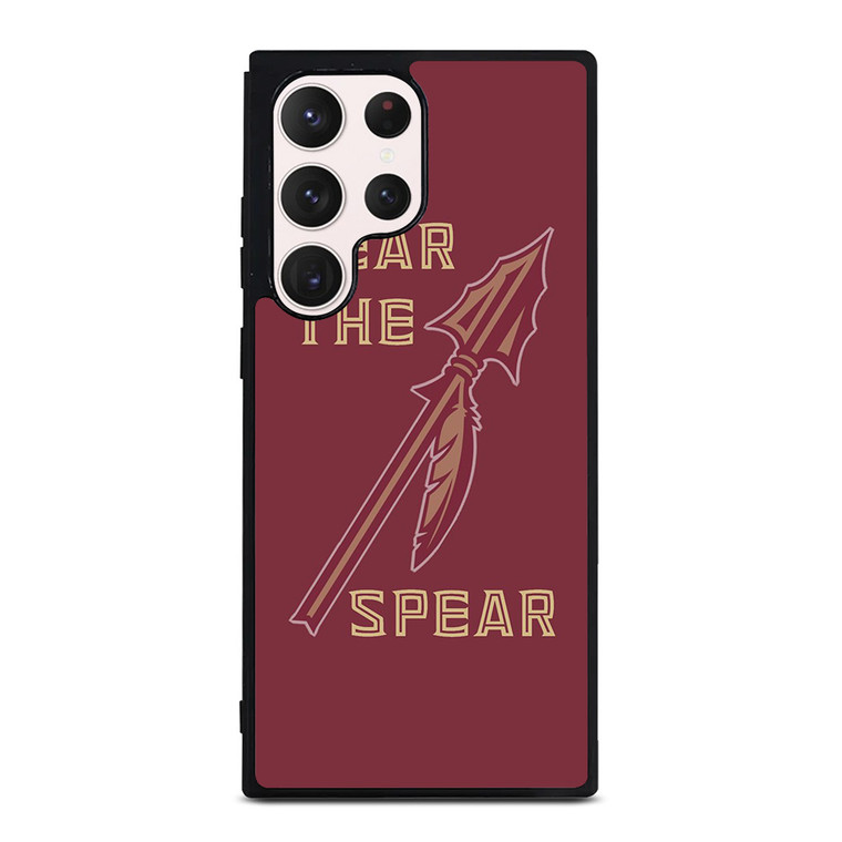 FLORIDA STATES UNIVERSITY FSU SEMINOLES LOGO FEAR THE SPEAR Samsung Galaxy S23 Ultra Case Cover