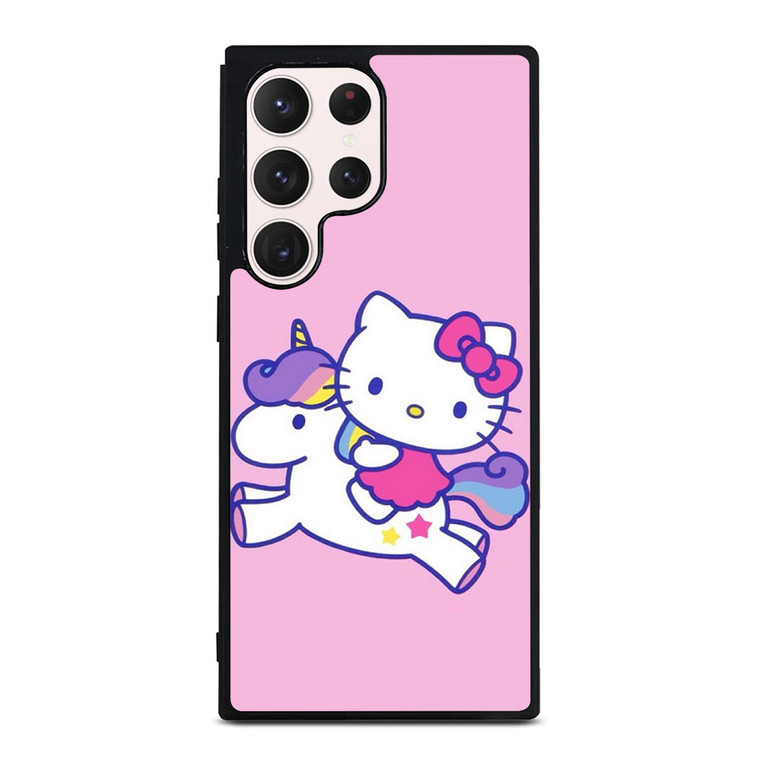 HELLO KITTY UNICORN Samsung Galaxy S23 Ultra Case Cover