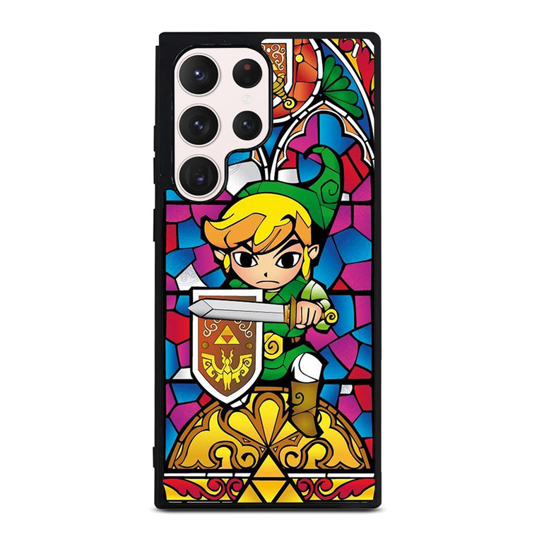 LEGEND OF ZELDA GAMES GLASS ART Samsung Galaxy S23 Ultra Case Cover