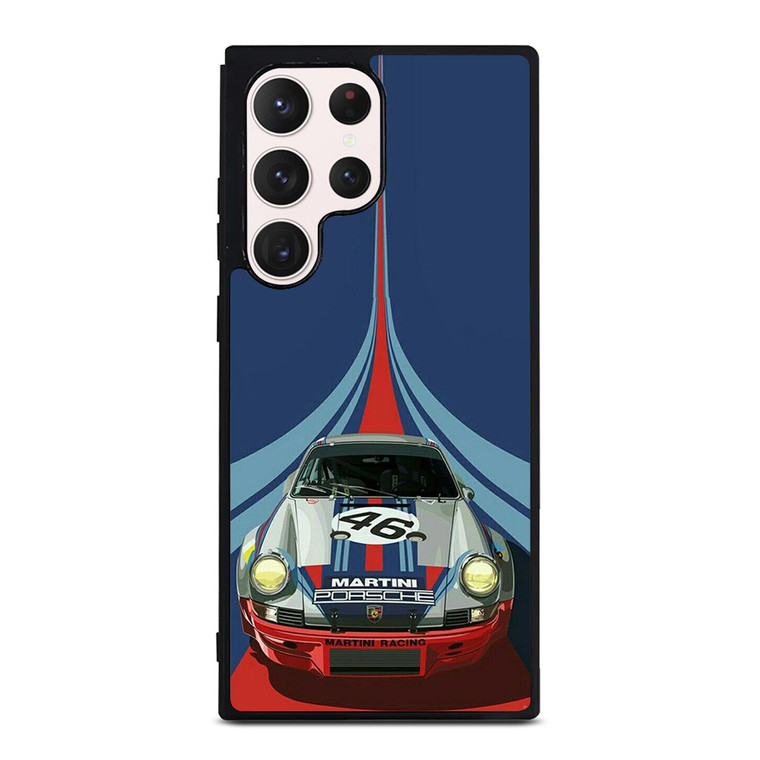 PORSCHE MARTINI RACING CAR LOGO 46 Samsung Galaxy S23 Ultra Case Cover