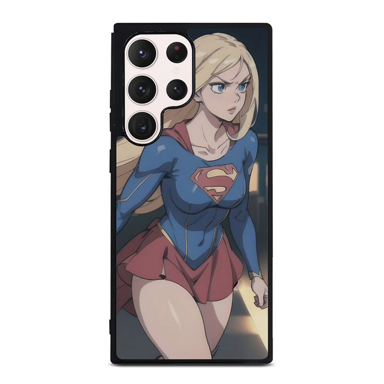 SUPER GIRL CARTOON MANGA ANIME Samsung Galaxy S23 Ultra Case Cover