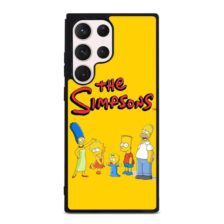 THE SIMPSONS FAMILY CARTOON Samsung Galaxy S23 Ultra Case Cover