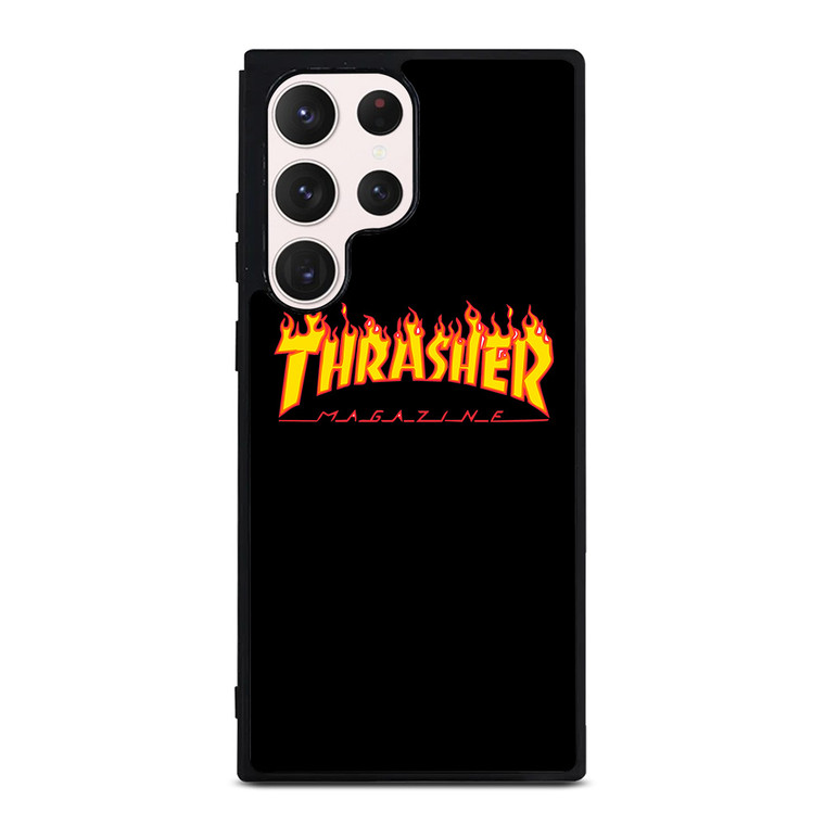 THRASHER LOGO SKATEBOARD MAGAZINE Samsung Galaxy S23 Ultra Case Cover