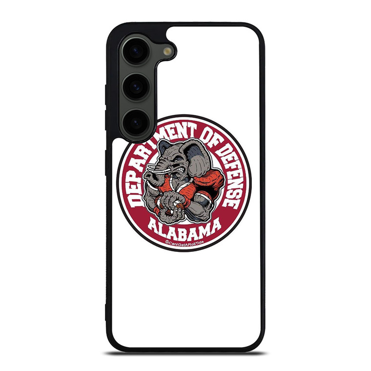 ALABAMA CRIMSON TIDE BAMA LOGO DEFENCE DEPARTMENT Samsung Galaxy S23 Plus Case Cover