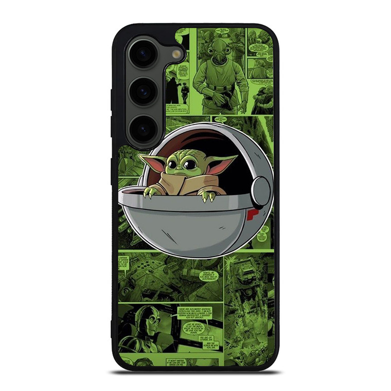 BABY YODA STAR WARS COMICS Samsung Galaxy S23 Plus Case Cover