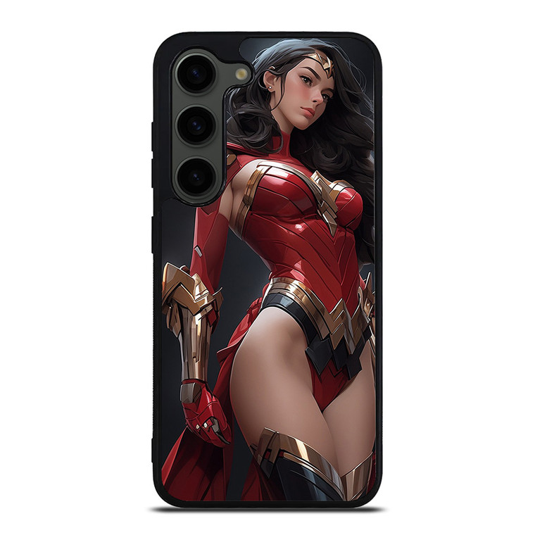 BEAUTIFUL SUPERHERO WONDER WOMAN DC COMIC Samsung Galaxy S23 Plus Case Cover