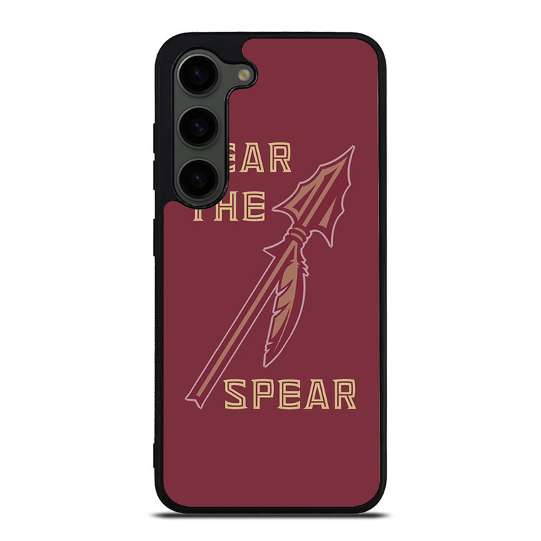 FLORIDA STATES UNIVERSITY FSU SEMINOLES LOGO FEAR THE SPEAR Samsung Galaxy S23 Plus Case Cover