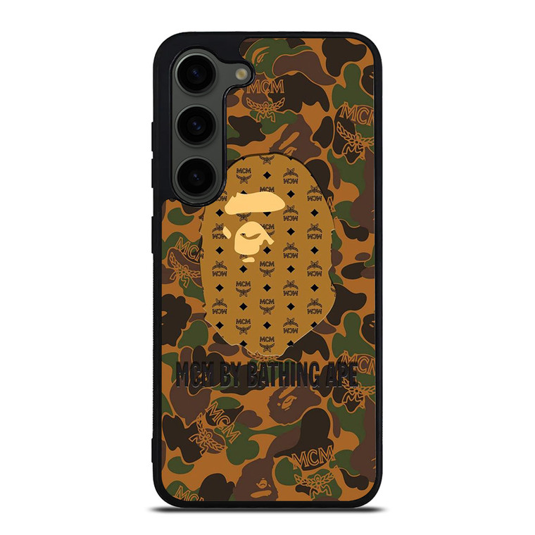 MCM BY BATHING APE CAMO Samsung Galaxy S23 Plus Case Cover