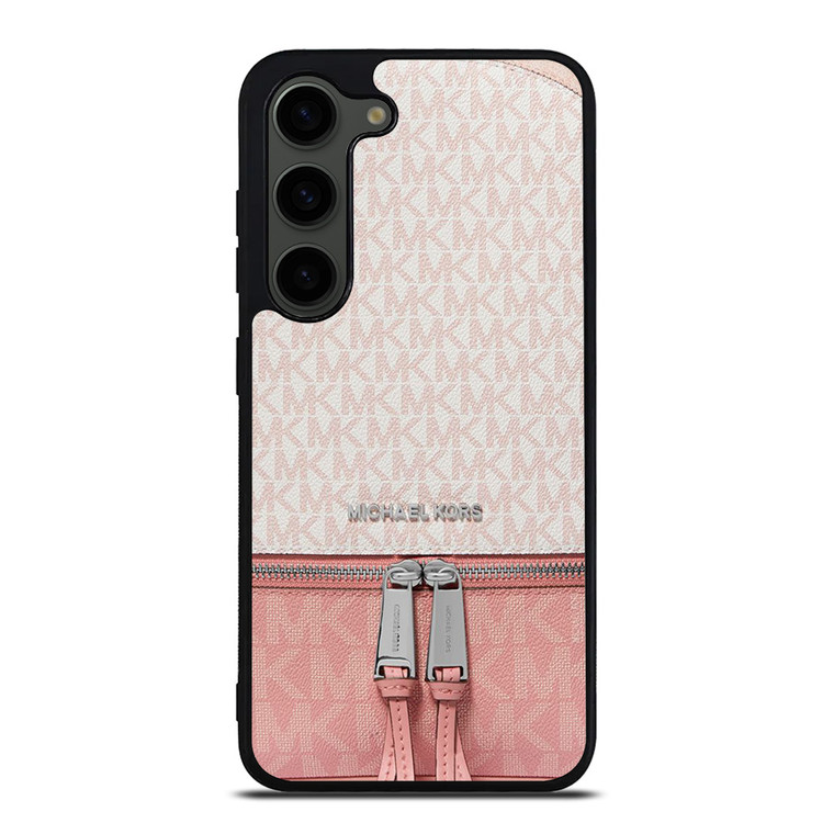 MICHAEL KORS MK LOGO BACKPACK PINK BAG Samsung Galaxy S23 Plus Case Cover