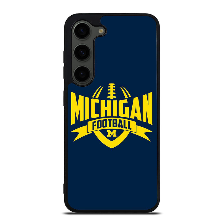 MICHIGAN WOLVERINES LOGO COLLEGE FOOTBALL TEAM Samsung Galaxy S23 Plus Case Cover