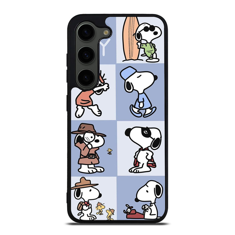 SNOOPY THE PEANUTS CHARLIE BROWN CARTOON Samsung Galaxy S23 Plus Case Cover