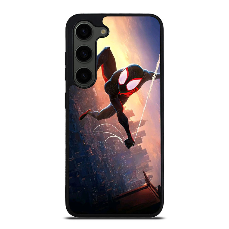 SPIDERMAN MILES MORALES ACROSS SPIDER-VERSE SWING Samsung Galaxy S23 Plus Case Cover