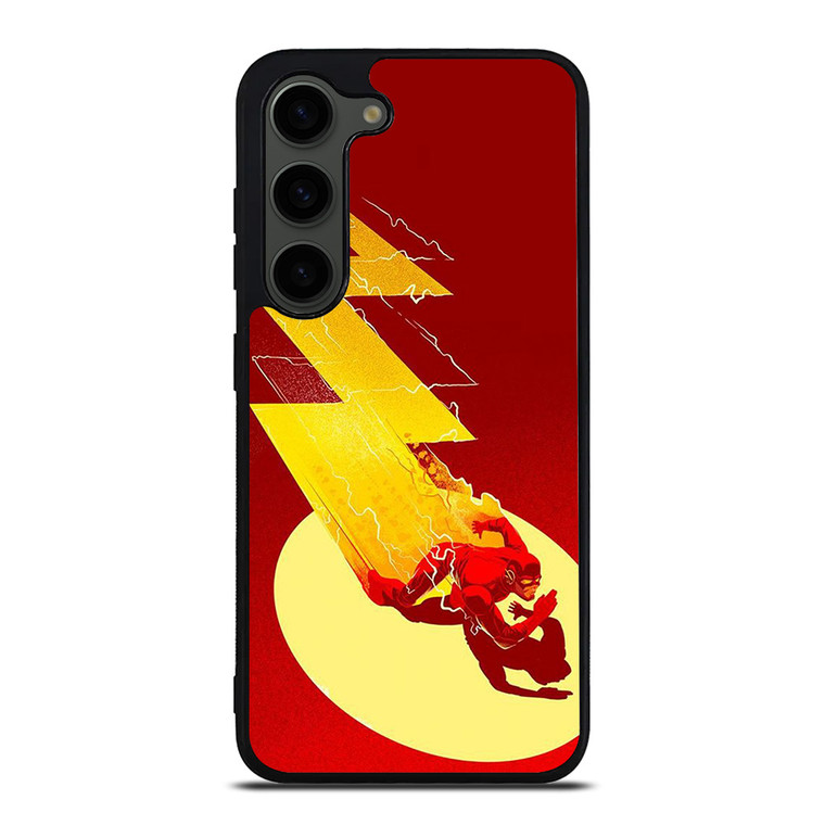 THE FLASH LOGO ART CARTOON Samsung Galaxy S23 Plus Case Cover