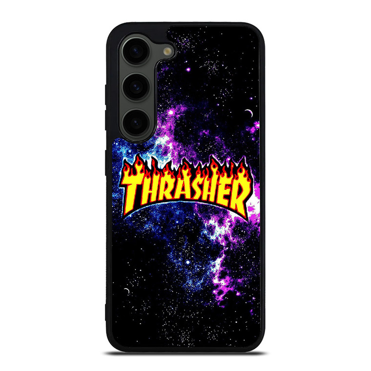 THRASHER LOGO NEBULA Samsung Galaxy S23 Plus Case Cover