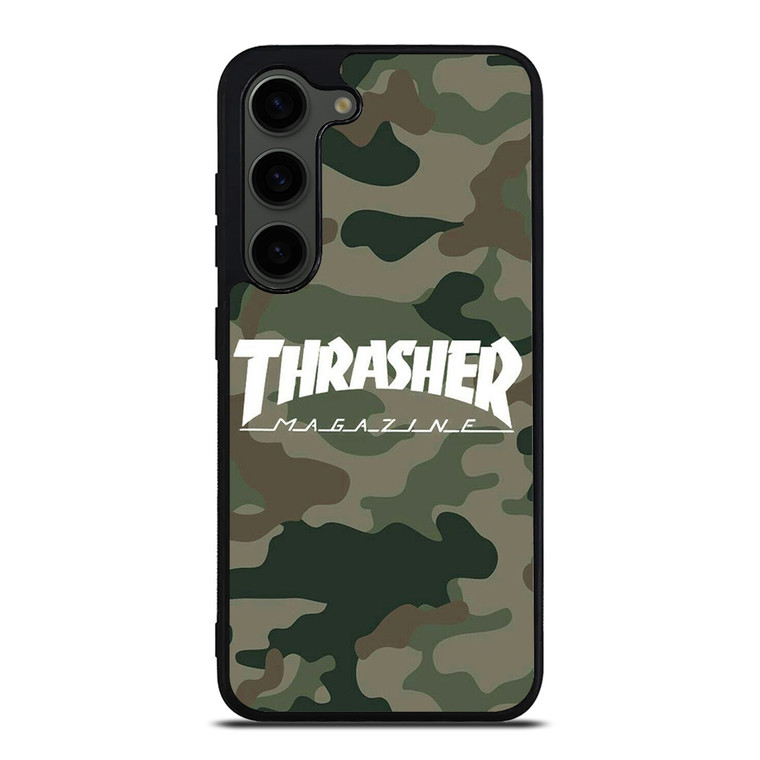 THRASHER SKATEBOARD MAGAZINE CAMO Samsung Galaxy S23 Plus Case Cover