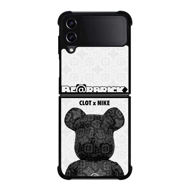 BEARBRICK CLOT X NIKE WHITE Samsung Galaxy Z Flip 4 Case Cover BEARBRICK CLOT X NIKE WHITE Samsung Galaxy Z Flip 4 Case Cover