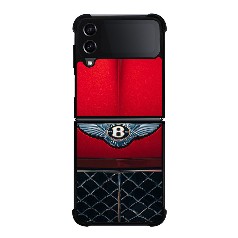 BENTLEY LOGO CAR ICON RED Samsung Galaxy Z Flip 4 Case Cover