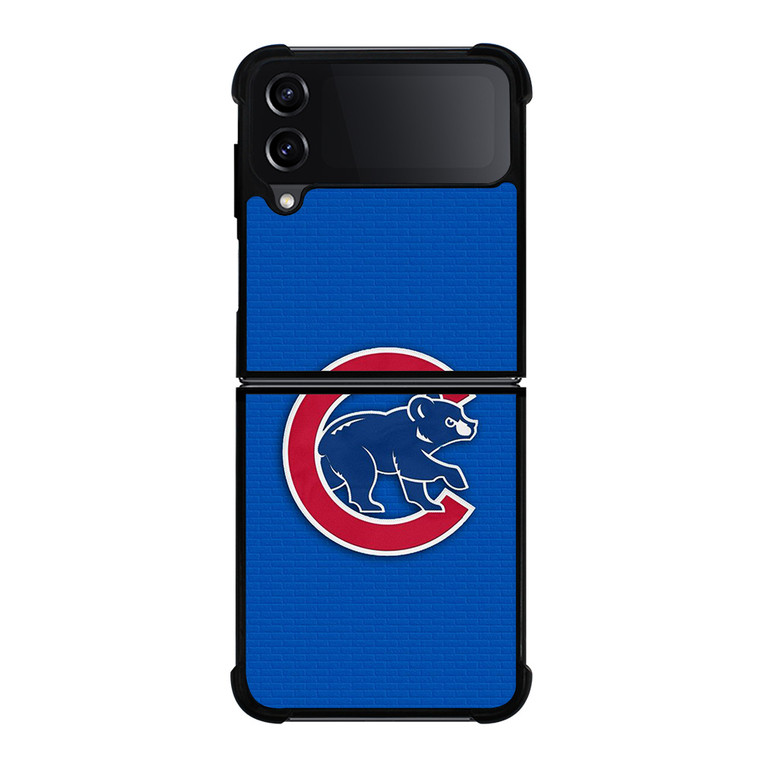 CHICAGO CUBS BASEBALL TEAM ICON LOGO Samsung Galaxy Z Flip 4 Case Cover