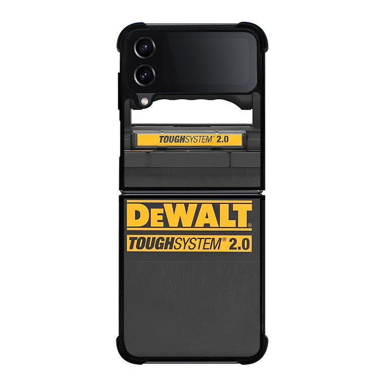 DEWALT LOGO TOUGH SYSTEM ICON Samsung Galaxy Z Flip 4 Case Cover