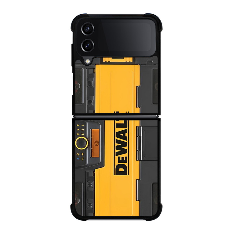 DEWALT TOOL LOGO ICON BLUETOOTH RADIO Samsung Galaxy Z Flip 4 Case Cover