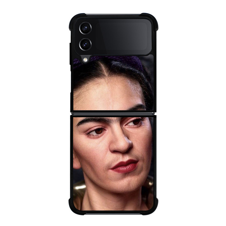 FRIDA KAHLO FACE Samsung Galaxy Z Flip 4 Case Cover FRIDA KAHLO FACE Samsung Galaxy Z Flip 4 Case Cover