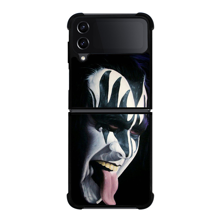 GENE SIMMONS FACE KISS BAND Samsung Galaxy Z Flip 4 Case Cover