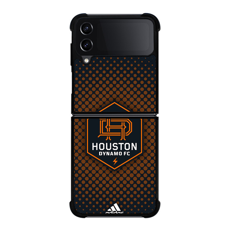 HOUSTON DYNAMO FC SOCCER MLS ADIDAS Samsung Galaxy Z Flip 4 Case Cover