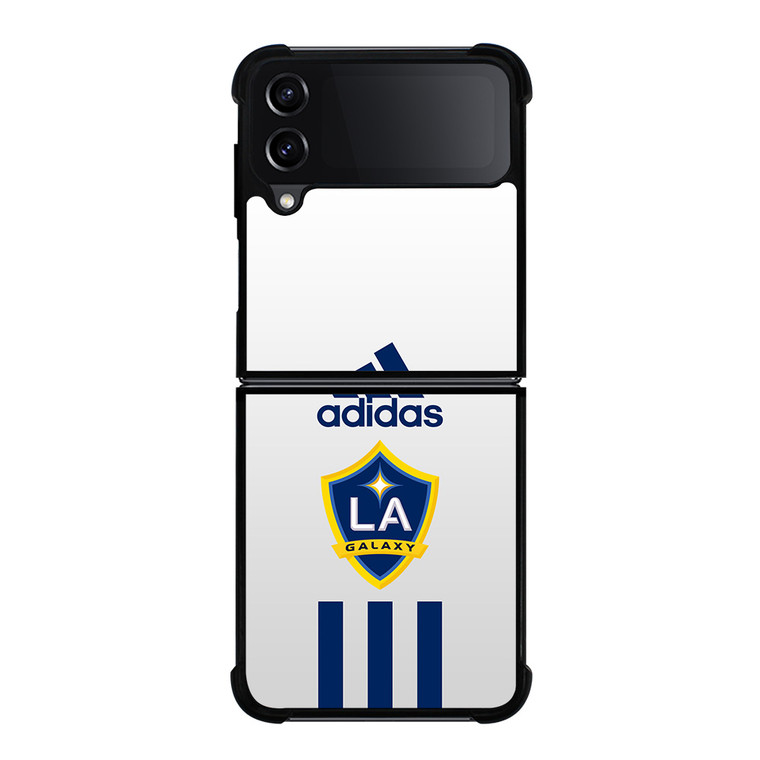 LA GALAXY ADIDAS STRIPES Samsung Galaxy Z Flip 4 Case Cover LA GALAXY ADIDAS STRIPES Samsung Galaxy Z Flip 4 Case Cover