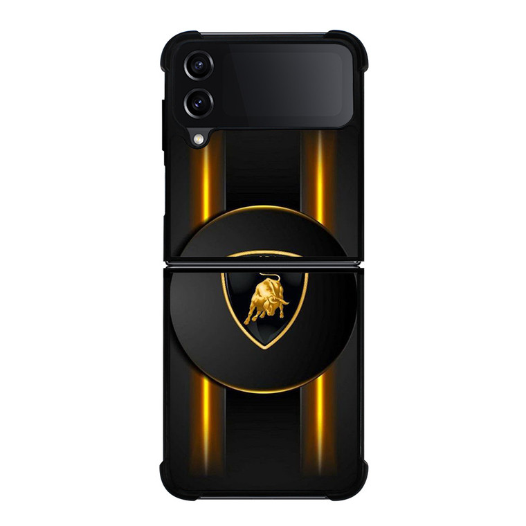LAMBORGHINI CAR LOGO EMBLEM Samsung Galaxy Z Flip 4 Case Cover