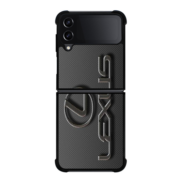 LEXUS CAR LOGO CARBON Samsung Galaxy Z Flip 4 Case Cover