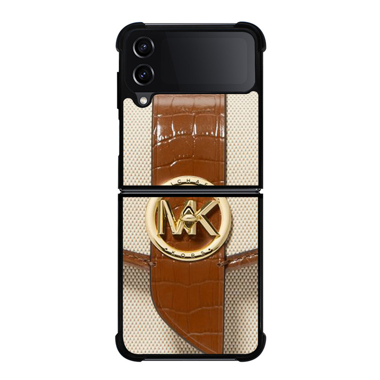 MICHAEL KORS LOGO MK HAND BAG EMBLEM Samsung Galaxy Z Flip 4 Case Cover