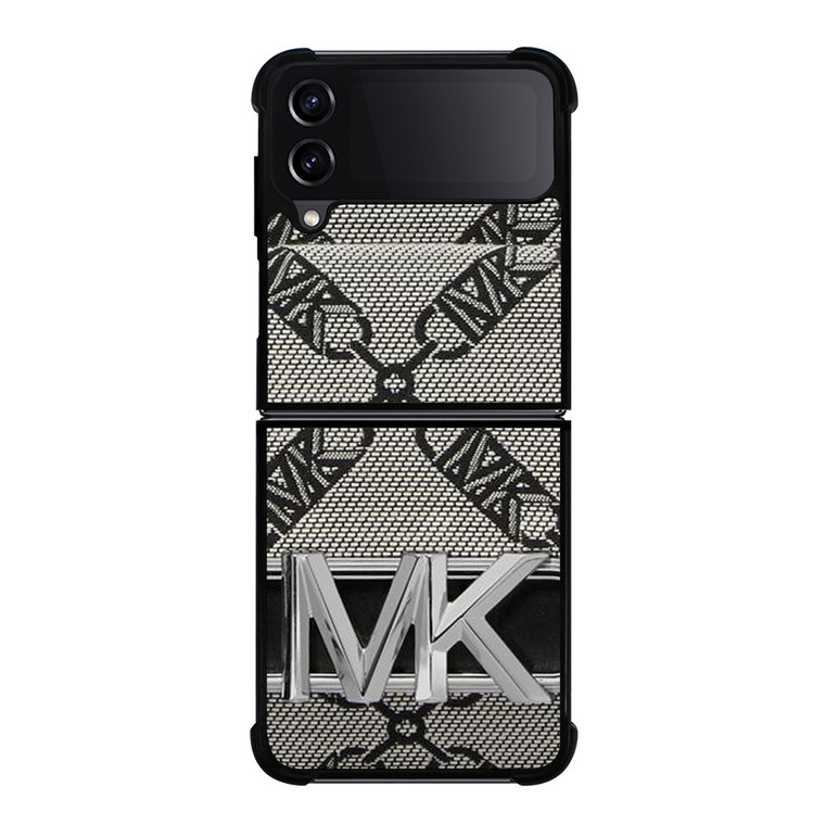 MICHAEL KORS MK LOGO EMBLEM HAND BAG PATTERN Samsung Galaxy Z Flip 4 Case Cover