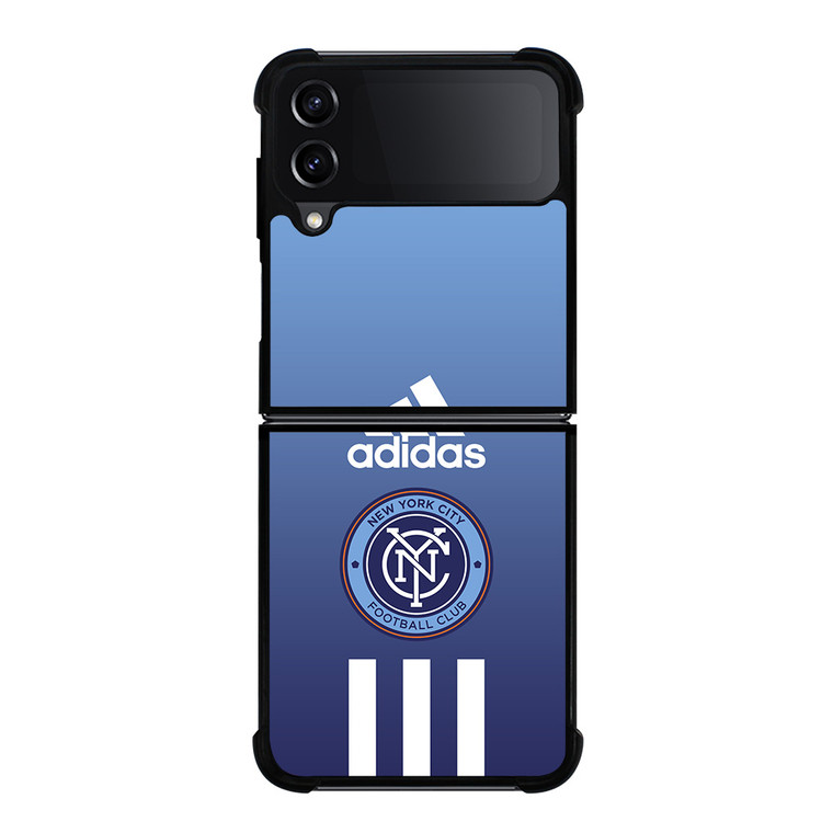 NEW YORK CITY FC ADIDAS STRIPES Samsung Galaxy Z Flip 4 Case Cover