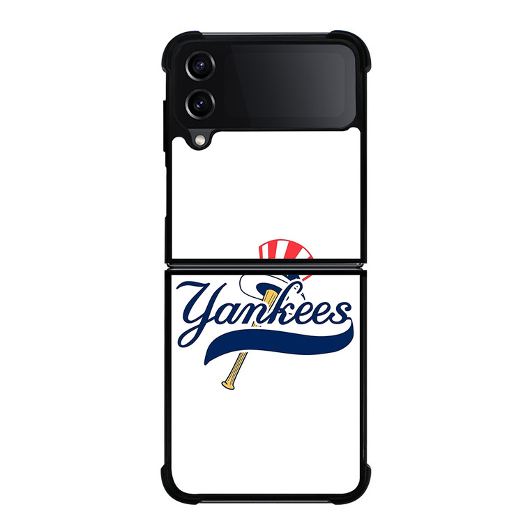 NEW YORK YANKEES ICON LOGO BASEBALL TEAM Samsung Galaxy Z Flip 4 Case Cover