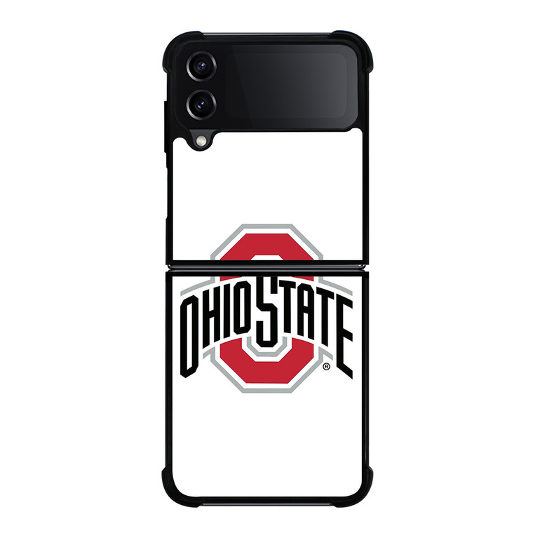 OHIO STATE LOGO FOOTBALL ICON Samsung Galaxy Z Flip 4 Case Cover