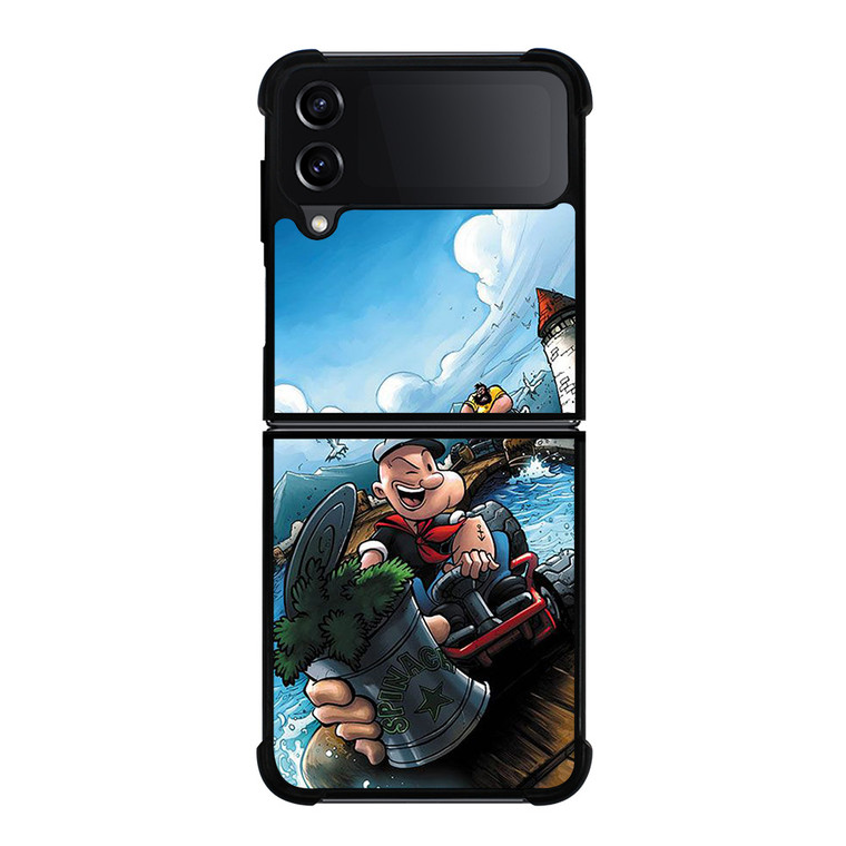 POPEYE THE SAILORMAN CARTOON Samsung Galaxy Z Flip 4 Case Cover