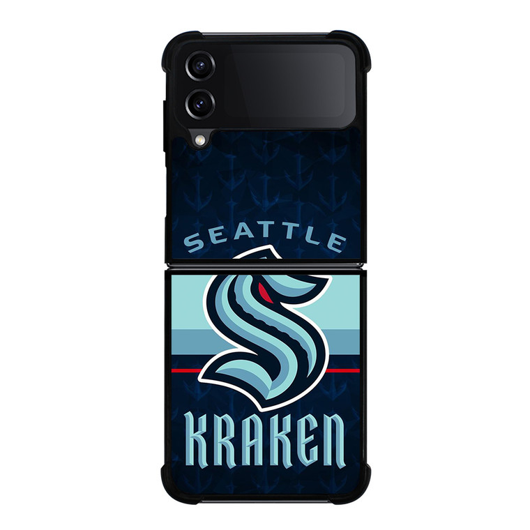 SEATTLE KRAKEN LOGO HOCKEY TEAM ICON Samsung Galaxy Z Flip 4 Case Cover